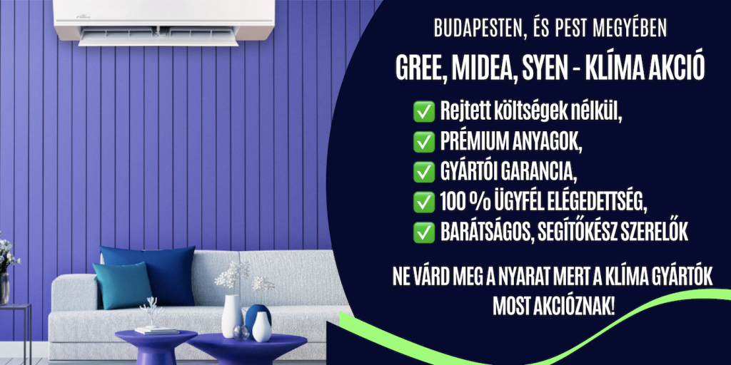 Klíma szerelő Budapest és Pest megye - Optiklíma Kft