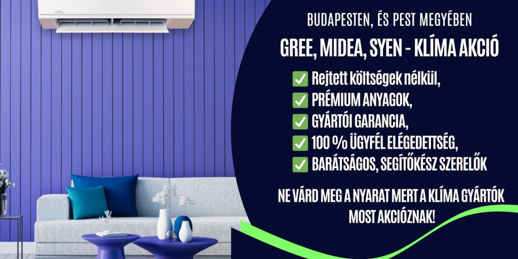 Klíma szerelő Budapest és Pest megye - Optiklíma Kft