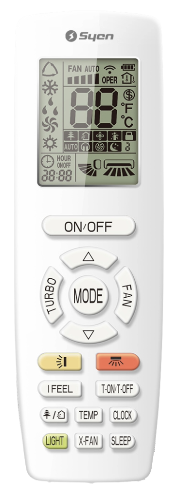 klíma távirányító