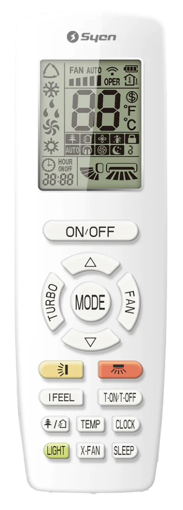 klíma távirányító